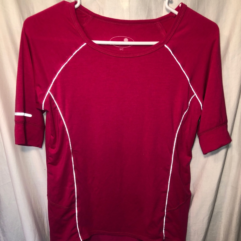 Tangerine athletic top